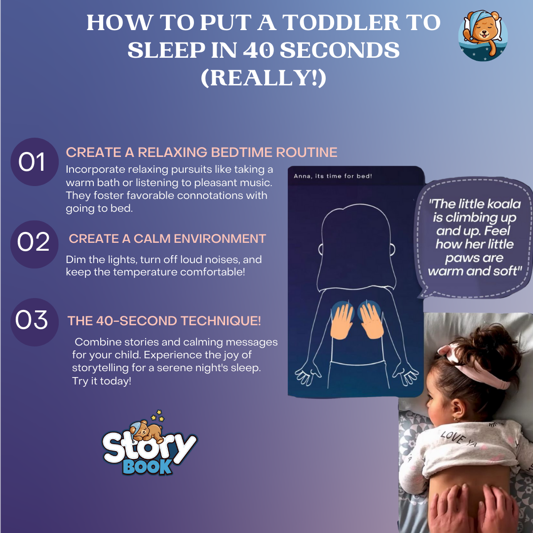 40 Seconds How To Sleep Baby Quickly How To Put A Toddler To Sleep In 40 Seconds (Really!)