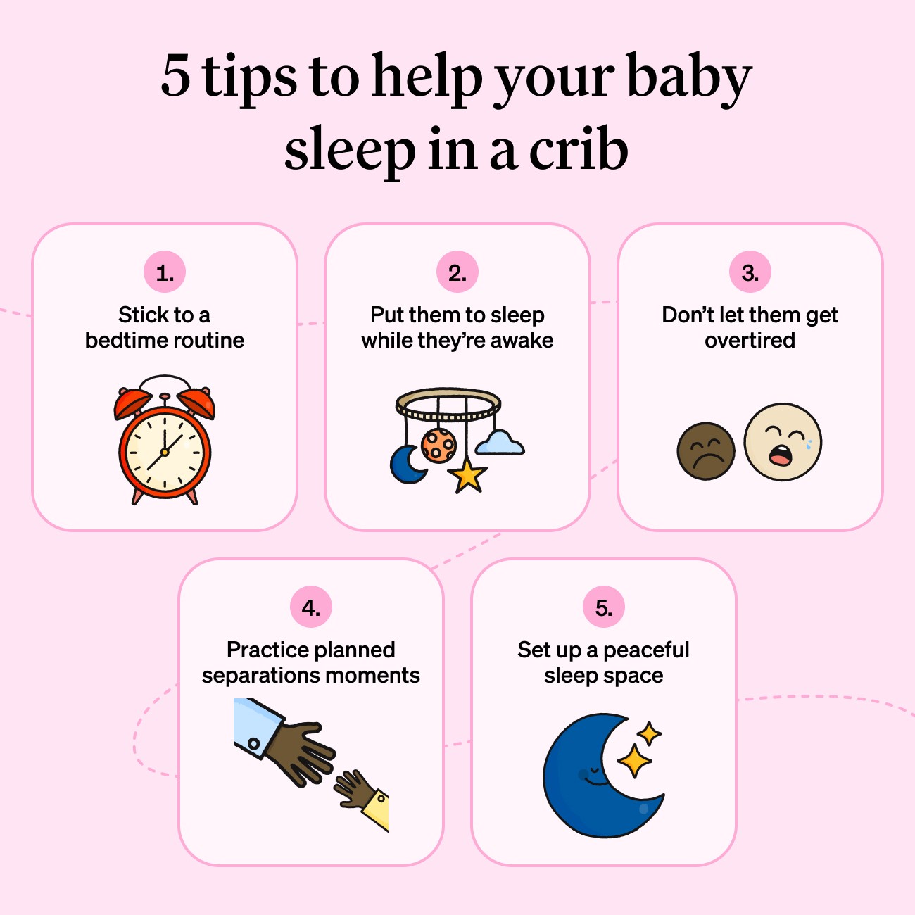 How to help a baby to sleep in a crib, according to a sleep specialist |  Summer Health