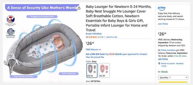 Safe Sleep Guidelines for Infants