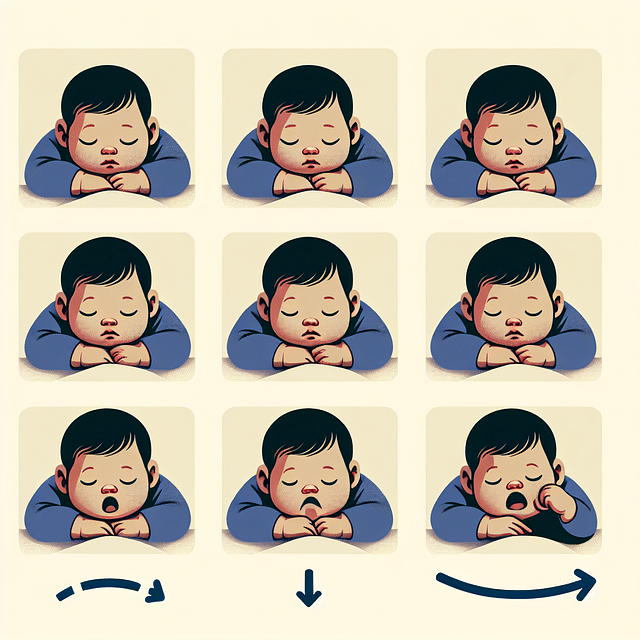 baby hunger cues illustration