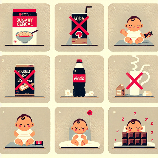 foods to avoid before bedtime for babies