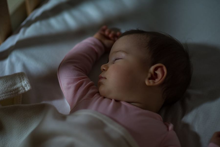 infant sleeping