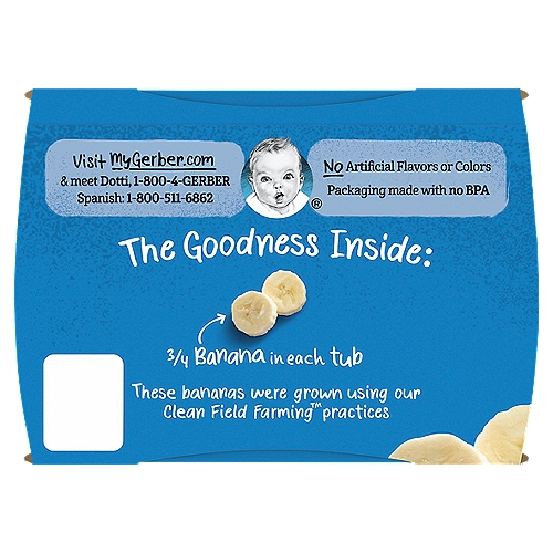 Banana baby food