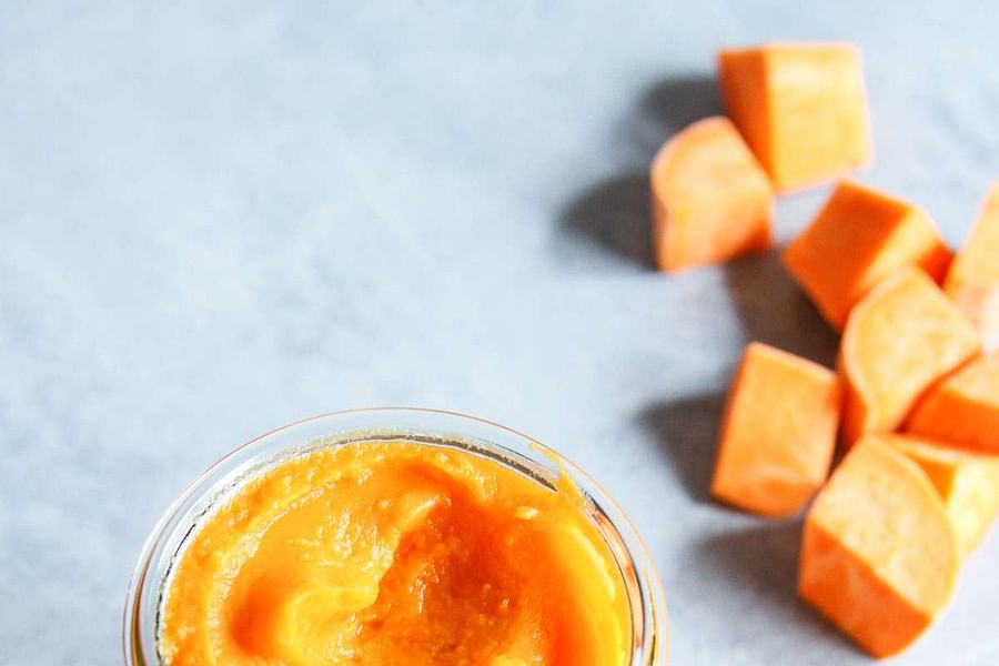Sweet potato baby food