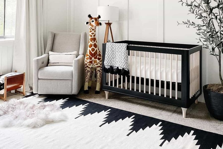 dark quiet nursery room