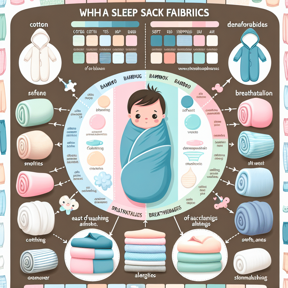 Comparing Sleep Sack Fabrics: From Cotton to Bamboo, What's Best for Your Baby?
