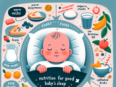 The Role of Nutrition in Baby Sleep: Foods That Can Help or Hinder Sleep Patterns