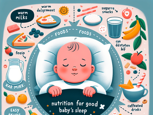 The Role of Nutrition in Baby Sleep: Foods That Can Help or Hinder Sleep Patterns