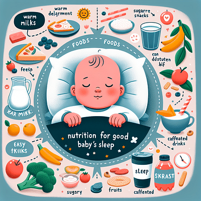 The Role of Nutrition in Baby Sleep: Foods That Can Help or Hinder Sleep Patterns
