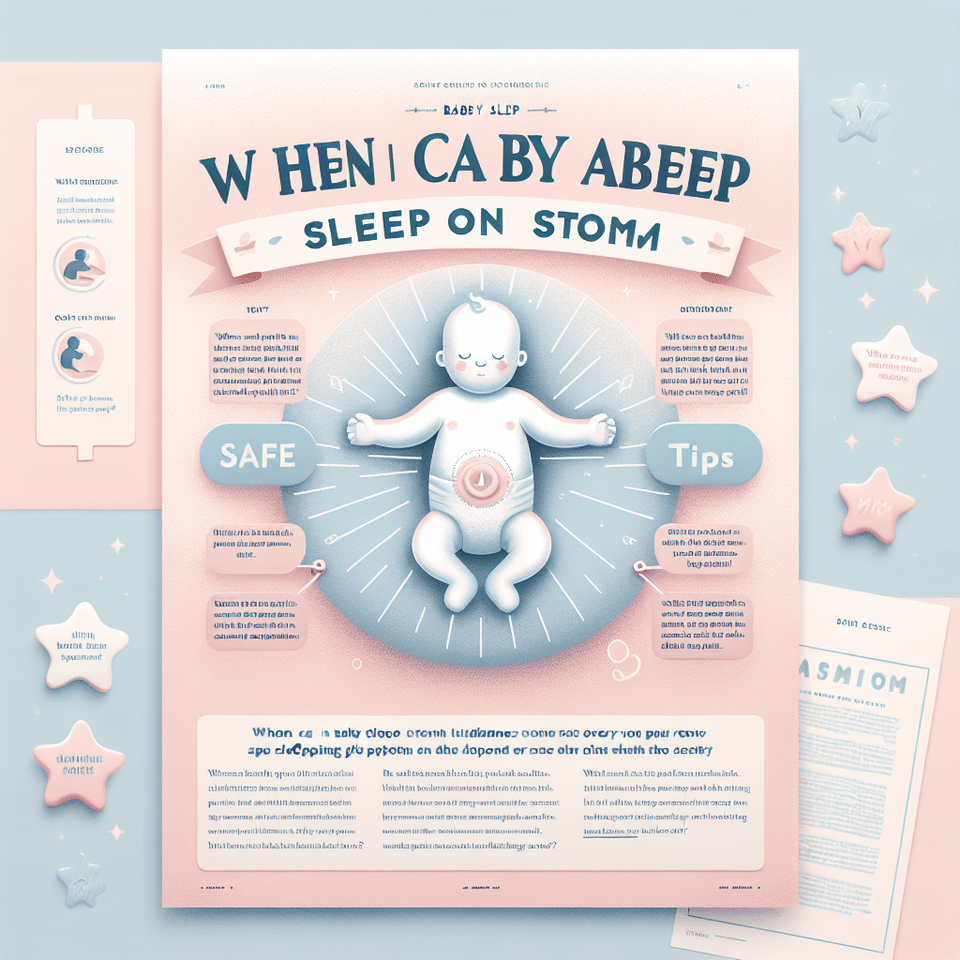 When Can Baby Sleep on Stomach: The Safety Guidelines Every Parent Should Know