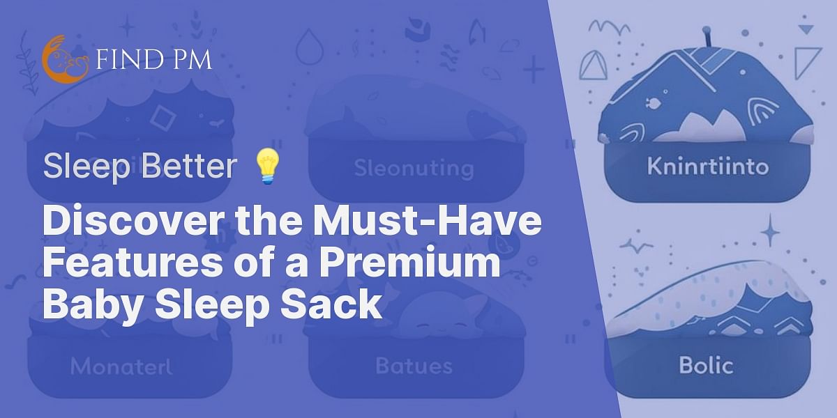 What are the key features to look for in a high-quality baby sleep sack?