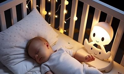 How can I assist my baby to sleep throughout the night and what tips can be helpful?