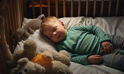 How can I encourage my 18-month-old son to sleep in his crib instead of our bed?