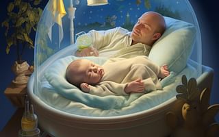 How can I encourage my baby to sleep in their bassinet or crib instead of on me?