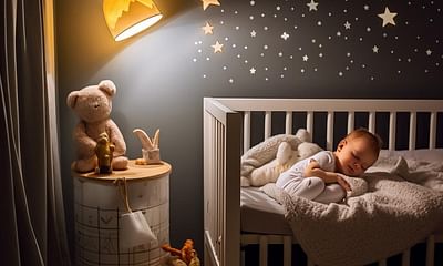 How can I encourage my toddler to sleep in their own room when there's a new baby?