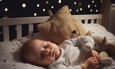 How can I help my one-year-old sleep through the night?