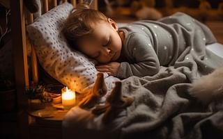 How can I help my one-year-old sleep through the night?