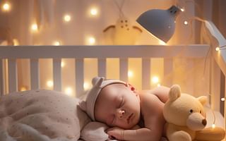 How can I improve my baby's sleep in her crib?