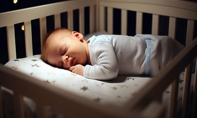 How can I transition my baby from co-sleeping to sleeping in a crib?