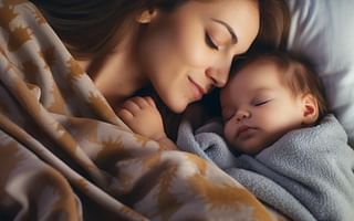 What are effective strategies for helping a baby or toddler who struggles to fall asleep?