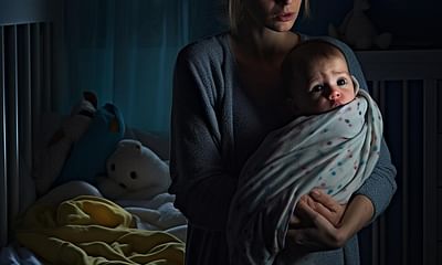 What should I do if my baby won't sleep unless held?
