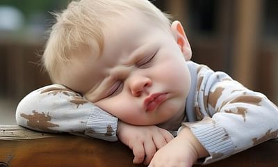 Why do babies become fussy when they are tired?